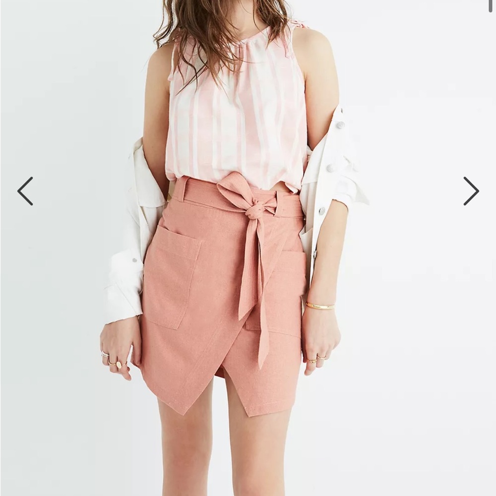 Madewell Portside Wrap Skirt
